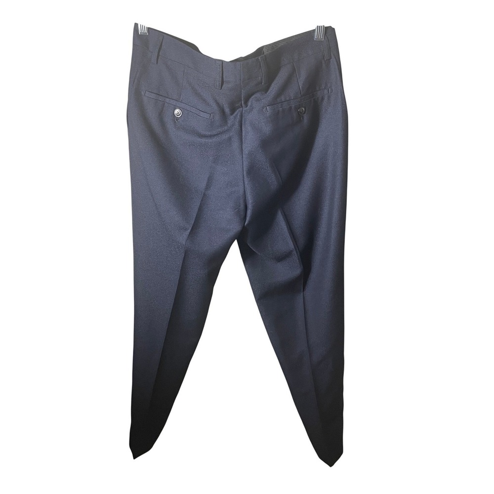 Herbet Mens Navy Tuxedo Slim Fit Suit 40R/34W Wool Formal Gala Prom Home Coming - Picture 11 of 16